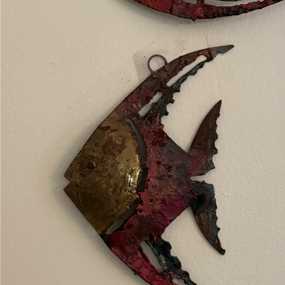 Brutalist style Fish Wall Decor Made in Mexico